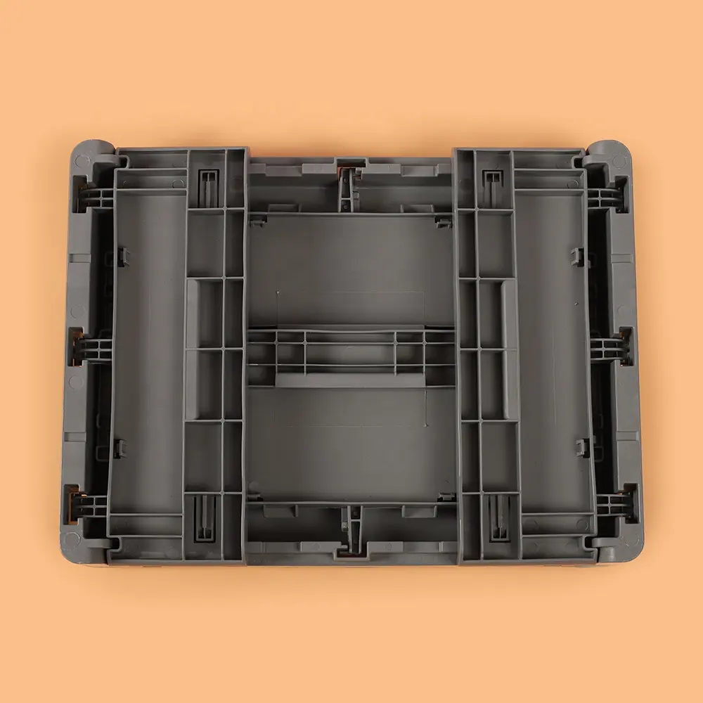 Plastica Tunrover Box materiale scatola di immagazzinaggio casse impilabili pieghevole PP pieghevole, solido LC-TB002 365*265*160mm Tote di plastica