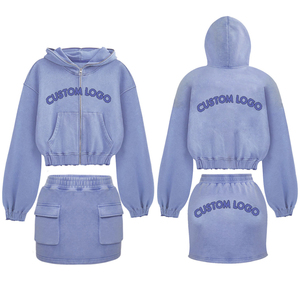 Top Selling Winter 2-Piece Set Loose Fit Short Sleeve <b>Hoodie</b> Shorts Casual Sporty 100% Cotton High-End Fabric <b>Lightweight</b> <b>Hoodie</b> - Product Image 4