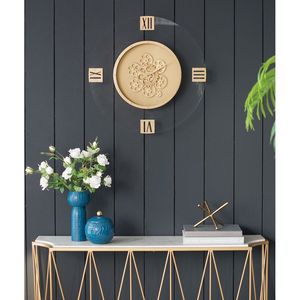 23.5 \ "orologio da parete rotondo con ingranaggio mobile numero romano Design unico per l'arredamento della casa - Product Image 1