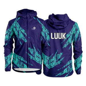 Chaqueta Cortavientos Ecológica con Logotipo Personalizado, Cierre de Cremallera, Estilo Deportivo, con Capucha, Ropa de Abrigo para Otoño, 100% Nailon Recubierto - Product Image 4
