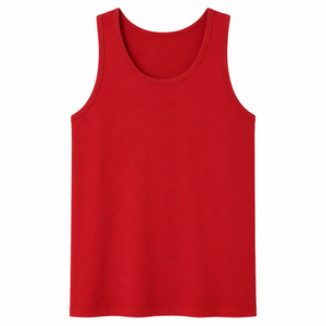 Gym <b>Vest</b> Tank Top <b>Men's</b> Cotton Sleeveless Quality Comfort Workout Muscle Training Bodybuilding Custom Logo <b>Stringers</b> OEM - Product Image 3