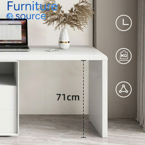 Mega Oferta para Tiny Studios Eco-Friendly MDF Melamina Extraíble Escritorio de Trabajo Diseño Suave Extensible Portátil Hecho en Vietnam - Product Image 3