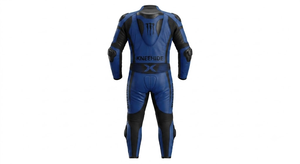 Traje de Carreras MotoCP de Cuero Genuino Premium de Una Pieza con Protectores y Joroba para Días de Pista - Product Image 2