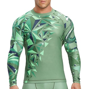 Fournisseur de rash guards pour hommes de qualité supérieure, à manches longues, légers et compressifs - Product Image 1