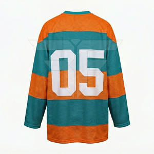 Camiseta de Hockey sobre Hielo Transpirable, 100% Poliéster, Protección UV, Estampada - Product Image 2