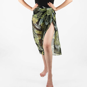 Pareo de Playa para Mujer, Personalizado con Diseño Impreso, de una Pieza, sin Tirantes, con Patrón de Dibujos Animados/Animales/Letras, Alta Calidad, Venta al Por Mayor - Product Image 1