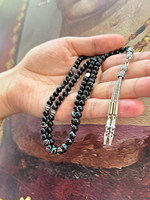Perles de Tasbih sculptées en corne naturelle de haute qualité, corail noir en vrac, coquillage marin vintage, taille personnalisée, Falak World Export Uttar Pradesh