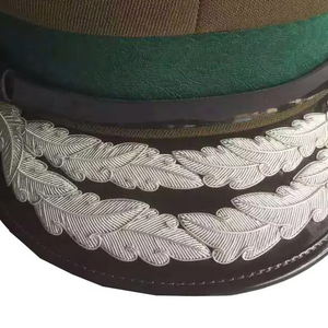 หมวกแก๊ปทรงนักบิน OEM ทำมือจากผ้าและพลาสติก ปักโลโก้ ขายส่ง แฟชั่น - Product Image 2