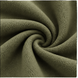 Sudadera de Forro Polar Micro con Media Cremallera, Verde Oliva, Cuello Alto, Texturizada, con Logotipo Bordado Personalizado, Venta al por Mayor para Hombre - Product Image 6