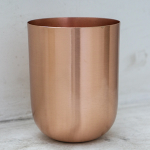 Capsule Shape Copper Candle Jar in Matte Finish With customized logo and Printed <b>Box</b> Luxury Copper Candle Jar for <b>gift</b> - Product Image 1