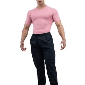 Camiseta Deportiva de Compresión para Hombre, Personalizada, al por Mayor, de Manga Corta, Secado Rápido, Transpirable, para Gimnasio, Entrenamiento, Running, Fitness - Product Image 4