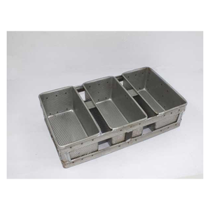 High Quality Wholesale Supply Heavy Duty and Oven Safe 400g Seamless Bread Pan <b>Set</b> with Non Stick Coating Option Available - Product Image 1