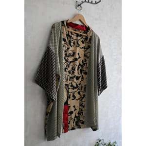 Handmade Indian Silk <b>Kimono</b> Robe <b>Women</b> Plus Size Casual Breathable Knee Length Autumn Short Printed Artisan Nightwear Gift - Product Image 4