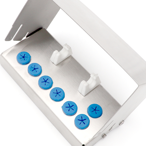Soporte para Fresas Endodónticas, Organizador de Fresas Dentales Autoclavables de 7 Piezas para Almacenamiento Seguro, Esterilización y Flujo de Trabajo Clínico Eficiente - Product Image 5