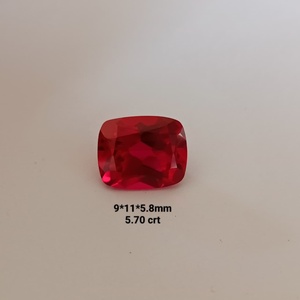 Rubis rouges taillés en coussin, pierres précieuses en vrac, certifiées IGI, 100 % naturelles, pour la fabrication de bijoux fins. - Product Image 3