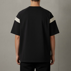 เสื้อยืดผู้ชายผ้าฝ้าย 100% สุดฮิตปี 2026 รักษ์โลก สไตล์ฮิปฮอป แบบเรียบสีพื้น ไม่ยับ รับสกรีนลาย - Product Image 3