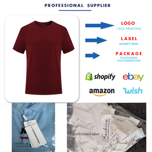 T-shirt en coton respirant 220g pour homme, manches courtes, col rond, coupe classique, jersey décontracté 100% coton, design épaules tombantes, séchage rapide - Product Image 5