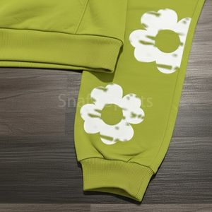 Sudadera con capucha extragrande de invierno para hombre, estilo denim rasgado, ecológica, de primera calidad, la más vendida, de alta calidad. - Product Image 5