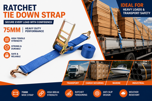 Sangle d'arrimage à cliquet industrielle avec service d'usine OEM, matériaux de haute qualité et solutions personnalisées flexibles - Product Image 2