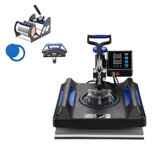 Pressa a Caldo Digitale 8 in 1 Combo 15x15 con Funzione Swing Away per Stampa su T-shirt e Tazze, Multifunzione - Product Image 1