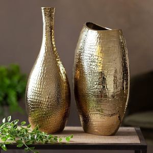 Display Contemporary Home Decoration Interior Collection Design Handcrafted Brass Flower Vase Stylish - Product Image 1