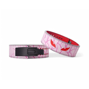 Cinturón de Levantamiento de Pesas de Alta Resistencia y Ligero de 13 mm con Hebilla de Palanca, Cinturón de Gimnasio para Powerlifting, de Cuero Ajustable para Entrenamiento de Fuerza y Fitness - Product Image 4