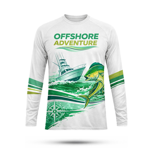 Long Sleeve Sublimation Printing Customized Logo Wear Design Your Own High Quality Anti-Bacterial 100% Polyester Winter Sports - Product Image 2