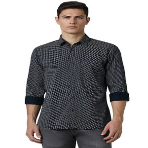 Camisa de vestir formal ajustada para hombre, tela Oxford personalizada con mangas completas, estilo de negocios transpirable antiarrugas para adolescentes - Product Image 4