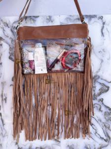 Nuevo Bolso Transparente con Flecos, Elegante Bolso de Cuero Tallado a Mano, Bolsos de Cuero Multiusos para Mujer - Product Image 3
