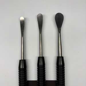 Juego de Elevadores Periósteos Ortopédicos para Columna Vertebral Dentavex Corporation, Elevadores Cobb, Instrumentos Quirúrgicos con Mangos Negros - Product Image 3