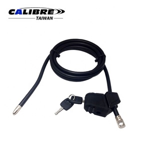 TAIWAN CALIBRE 2000mmL x 8mm Diameter Double-Loop Function Adjustable <b>Cable</b> <b>Lock</b> <b>with</b> Key, <b>cable</b> <b>lock</b> bicycle - Product Image 5