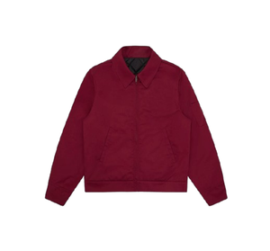 Men's High Quality Vintage Work <b>Jacket</b> Plain Cotton Heavy Canvas <b>Chore</b> <b>Jacket</b> Blank Oversized Winter Zipper Finished <b>Jacket</b> - Product Image 1