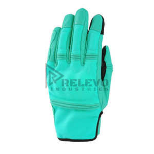 Guantes de moto unisex para carreras, con logo personalizado, MOQ bajo, guantes de moto transpirables para verano, guantes de motociclismo Cafe Racer al por mayor - Product Image 3