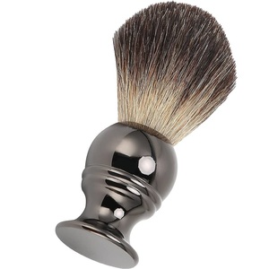 แปรงโกนหนวดทำมือสำหรับผู้ชาย แปรงโกนหนวดสำหรับร้านทำผม สำหรับโกนหนวดแบบเปียก ใช้กับมีดโกนนิรภัยได้ เหมาะเป็นของขวัญวันพ่อ - Product Image 3