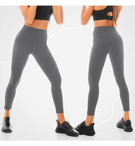 New Women's Leggings Elastic Waist Breathable Quick Dry Soft Fabric <b>Tummy</b> <b>Control</b> Exercise Gym Wear Yoga Pants 2025 - Product Image 2