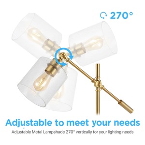 Lámpara de Mesa de Latón Hecha a Mano con Acabado Rústico, Luz Decorativa Premium - Product Image 2