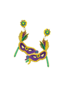 Pendientes de moda con diseño de casa y bordado de cuentas, pendientes artísticos personalizados con bordado de cuentas, pendientes de cuentas personalizados - Product Image 6