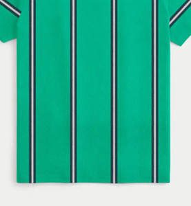 เสื้อยืดลายทางพรีเมียม ระบายอากาศได้ดี ผลิตด้วยผ้าฝ้าย 100% สัมผัสนุ่ม ใส่สบายสำหรับฤดูร้อน เสื้อผ้าผู้ชาย ขายส่ง ปี 2026 - Product Image 2
