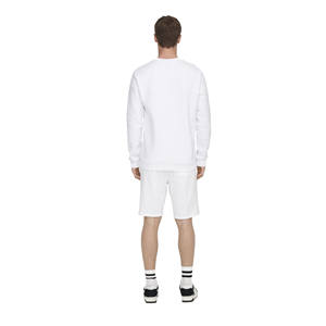 Ensemble sweat-shirt et short en molleton décontracté pour homme de marque personnalisée, 100% coton, tissu respirant, motif uni - Product Image 4