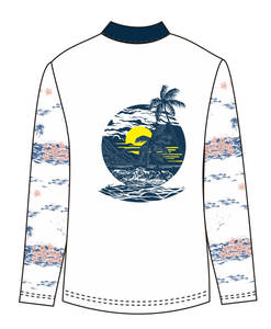 Chemises de pêche pour hommes, protection solaire, manches longues, polo, plage, SPF UV UPF 50+, t-shirts de pêche, séchage rapide, légers - Product Image 1