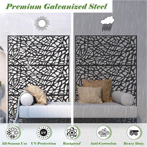 Pannelli Decorativi Autoportanti per Interni/Esterni, Schermo in Metallo e Divisorio per Ambienti - Product Image 4