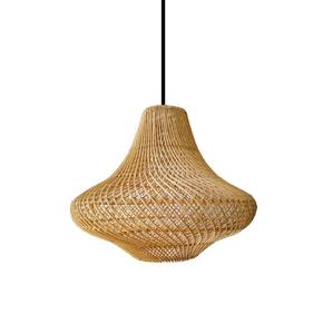 Eco-Friendly Handwoven Bamboo and <b>Rattan</b> <b>Pendant</b> <b>Lights</b> Wholesale Lampshade for Home Hotel Decor <b>Light</b> Covers Bulk - Product Image 4