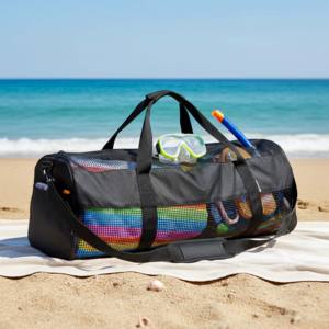 กระเป๋าตาข่ายอเนกประสงค์สำหรับกีฬาและกิจกรรมกลางแจ้ง เหมาะสำหรับชายหาดและการตั้งแคมป์ - Product Image 5