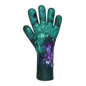 Gants de gardien de but de football personnalisés avec paume en latex rembourré de 3 mm et embossés, idéaux pour l'entraînement et les matchs des adultes - Product Image 2