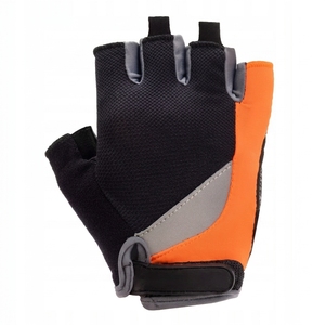 Custom Reflective Half <b>Finger</b> Cycling Gloves Breathable Anti Slip Gel Padded Bicycle Riding <b>Bike</b> Gloves Wholesale - Product Image 4
