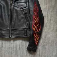 Veste en cuir pour motard, style design HD personnalisé, designs décontractés, 40% de réduction avec livraison gratuite