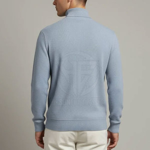 Casual Outdoor Layering Top Soft Stretch Fabric Full Sleeve High <b>Neck</b> Design <b>Men</b> <b>Turtle</b> <b>Neck</b> Shirt - Product Image 6