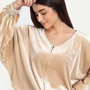 Women's Winter Solid <b>Flared</b> Fitted Two-Piece Tracksuit Set Velvet Velour Custom Cotton Anti-Bacterial Quick Dry Breathable - Product Image 6