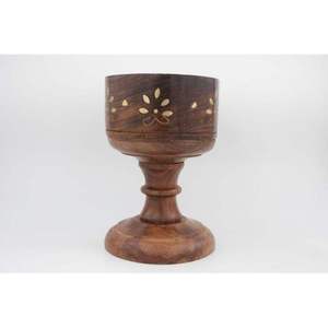 Rustic Handmade Wood Incense Burner Box With Hinged Lid And <b>Decorative</b> Carved Panels For Dhoop Agarbatti And Meditation - Product Image 5