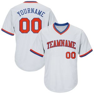 Camiseta de Béisbol Personalizada con Cuello en V, Unisex, Manga Corta, Nombre del Equipo, Malla de Poliéster, Absorbe la Humedad, Transpirable, Color y Logotipo Personalizables - Product Image 5